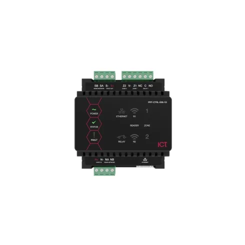 Access Control System Protege WX DIN Rail Single Door Controller 1 ~blog/2022/7/1/prt_ctrl_din_1d_front